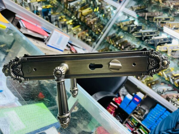Mortise Door handle with Lock body - Image 5