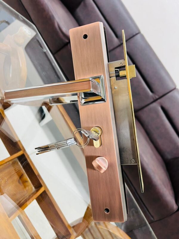 Hight Quality Door handle with Lock body - Image 4
