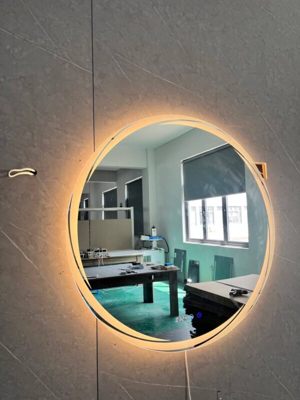 Touch Mirror Glass round