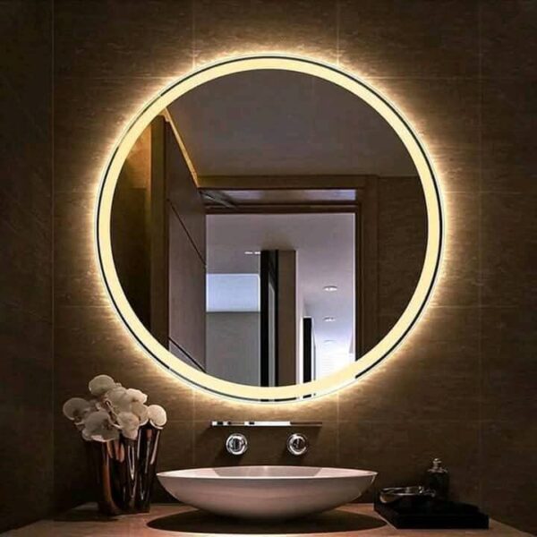 Touch Mirror Glass round - Image 2