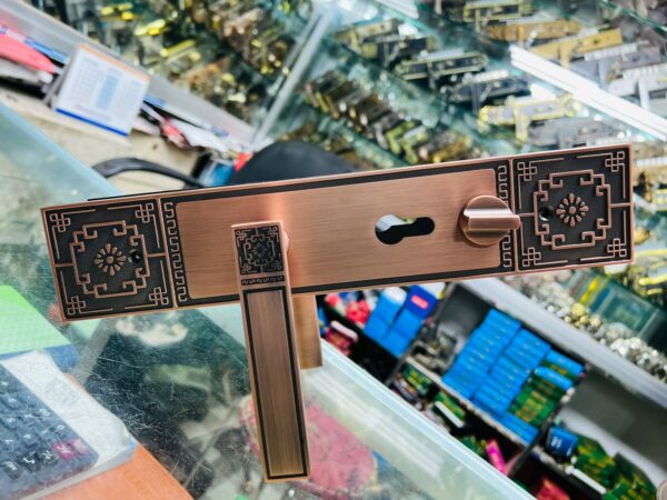 Mortise Door handle with Lock body - Image 2