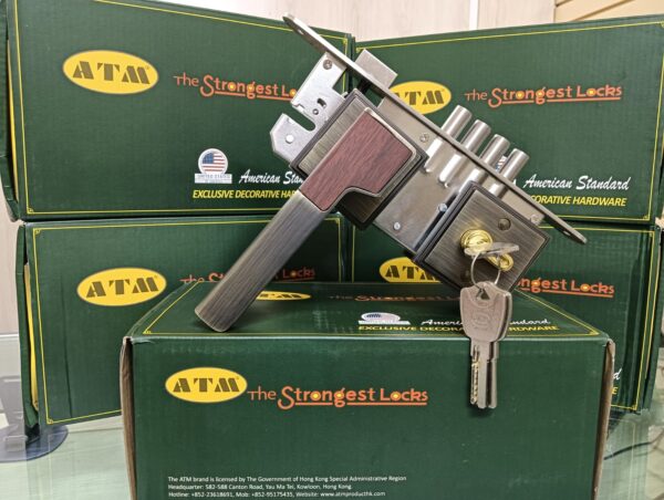 Mortise Door small handle with Lock body