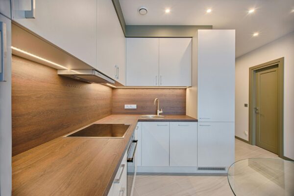 Wall, Kitchen countertop Surface, Kitchen furniture. It is highly Polyvinyl Materials - Image 3