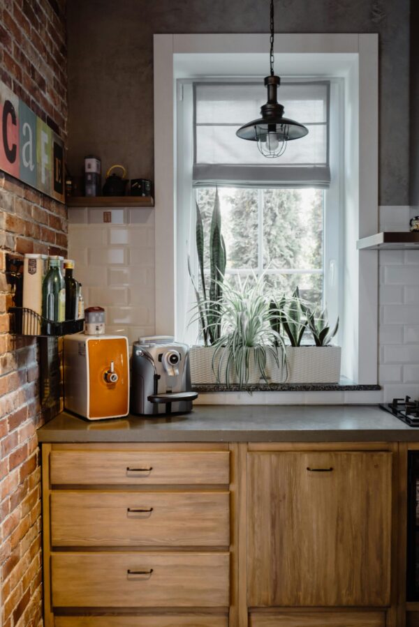 Wall, Kitchen countertop Surface, Kitchen furniture. It is highly Polyvinyl Materials - Image 2